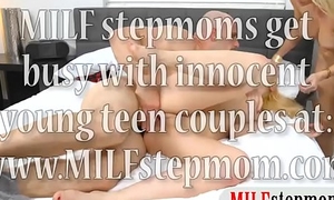Order about stepmom coupled with legal age teenager triple order