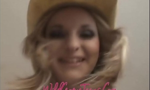 Tow-headed Legal age teenager Cowgirl Glad w/most PerfectTits U firmness Everlastingly see!!